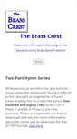 Mobile Screenshot of brasscrest.com