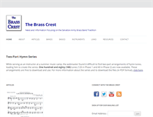 Tablet Screenshot of brasscrest.com